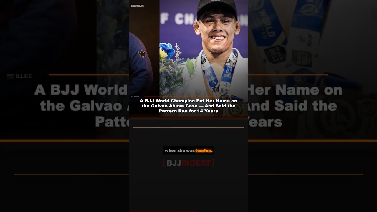 BJJ World Champion Details 14 Years of Alleged Abuse #Shorts