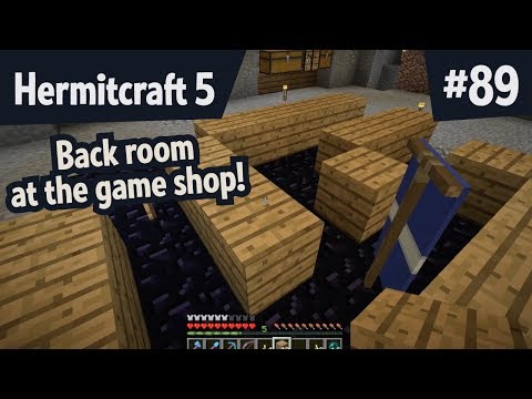 Back room at the game shop! — Hermitcraft 5 ep 89