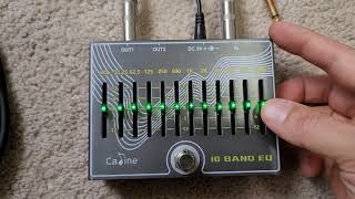 Video thumbnail for Caline CP-81: Updated v3.0, PSU Noise Issue Corrected, Volume Fader Mod by Bassguitarist1985