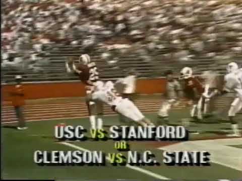 1986 CBS Sports promo college football / NFL
