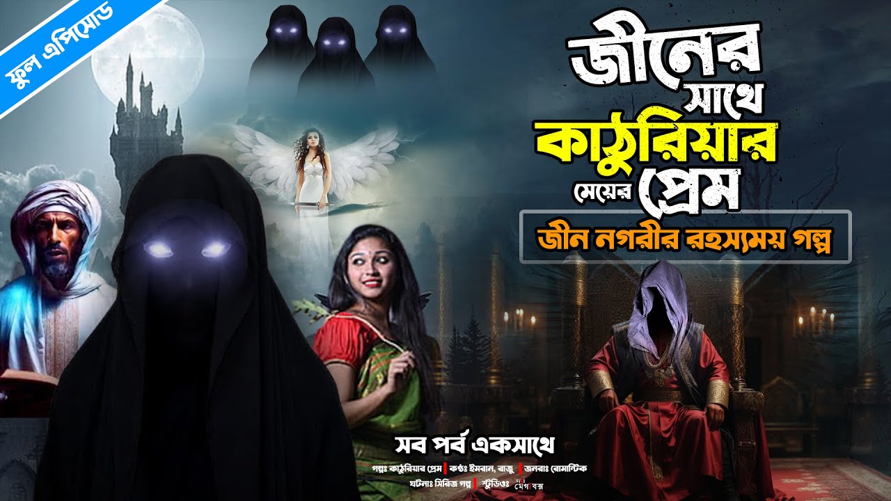 জীনের ছেলে ও কাঠুরিয়ার মেয়ের প্রেম! সব পর্ব একসাথে। জীন নগরীর রহস্যময় গল্প। Jinn Story