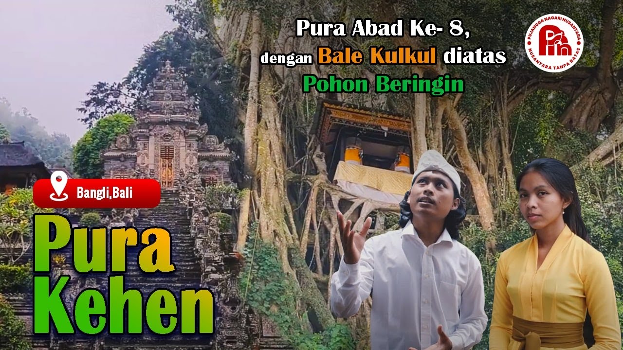 Kehen Temple: An 8th-Century Sanctuary with a Bale Kulkul atop a Majestic Banyan Tree