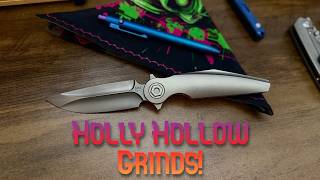 I do not know if I have ever seen a hollow grind like this before Rike Viper