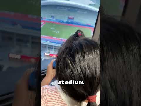 Her house boasts an incredible sports view!