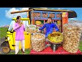 Auto Panipuri Wala Street Food Golgappa Hindi Kahaniya Hindi Moral Stories New Funny Comedy Video
