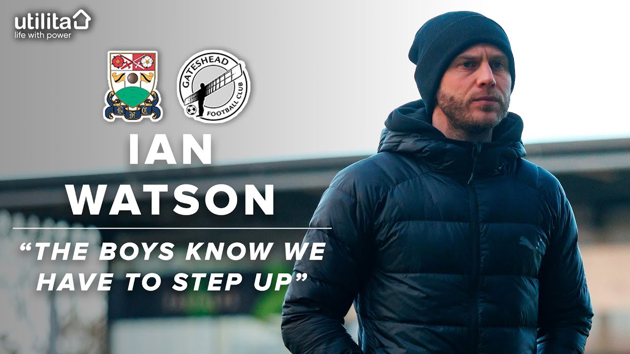 🗣 “The boys know we have to step up.” | Ian Watson speaks pre-Barnet | UTILITA PREVIEW