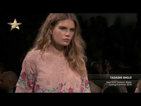 Tadashi Shoji New York Fashion Week SpringSummer 2018