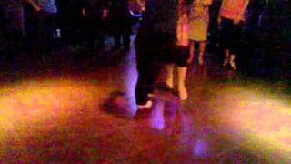 Daniela Roig y Hernán Prieto, clase de milonga en La Viruta (8-12-2011)