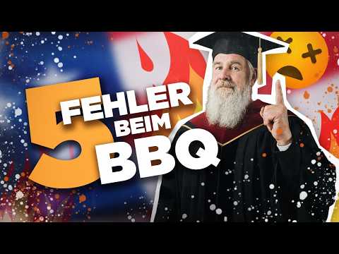 Diese 5 Fehler solltest du als BBQ Einsteiger vermeiden