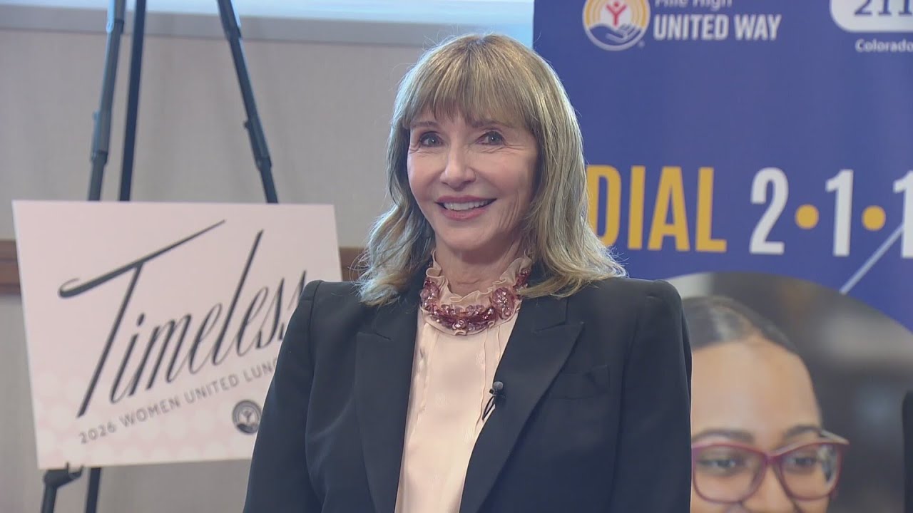 Mary Steenburgen speaks about her message at Mile High United Way's Women United Luncheon