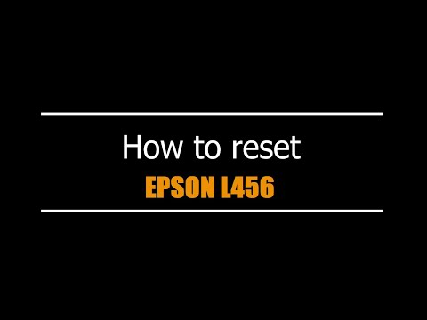 Tutorial Reset Epson L456 — como fazer o reset passo a passo