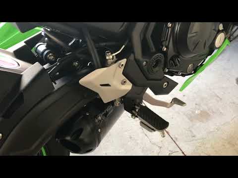 2017 Ninja 650 Two Brothers S1R Black Series Full System Exhaust