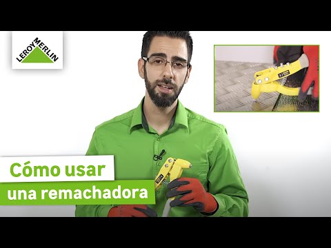 Cómo usar una remachadora manual I LEROY MERLIN
