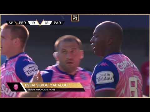 TOP 14 - Résumé USA Perpignan-Stade Français Paris: 22-23 - J07 - Saison 2021/2022