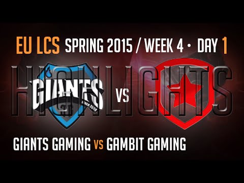 Giants vs Gambit Highlights | Week 4 EU LCS Day 1 Game 1 | GIA vs GMB W4D1G1 S5