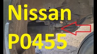 Causes and Fixes Nissan P0455 Code: Evaporative Emissions System Leak Detected (Gross Leak No Flow)