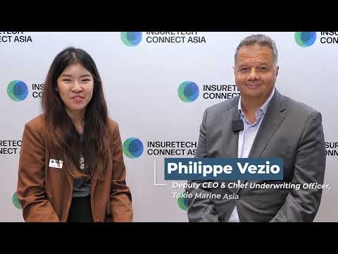 Interview with Philippe Vezio, Deputy CEO & Chief Underwriting Officer, Tokio Marine Asia - InsureTech Connect Asia 2023