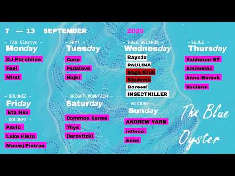 The Blue Oyster: INSECTKILLER / 09.09 / 21 - 22