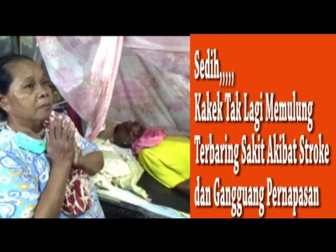 Sedih, Kakek Tak Lagi Memulung Lantaran Stroke dan Gangguan Pernapasan Butuh Uluran Tangan