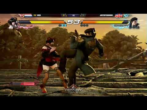 TWT Finals 2018 - Tekken 7 Miso vs JustSoYouKnow_ Eliza Wall Tech Trap