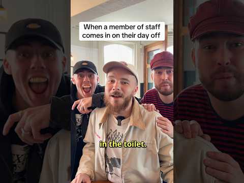 I promise we won’t be annoying! (We will be annoying) #comedy #hospitality #bartender #dayoff #work