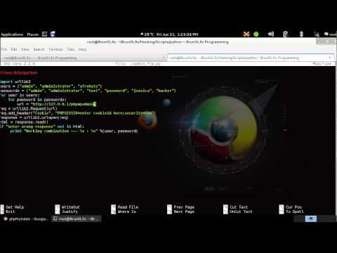 Hack Login And Admin Panels Using Python Script