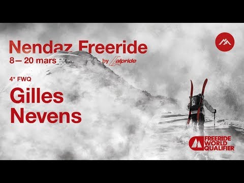 Nendaz Freeride 4* FWQ - Qualifications 2019 // Gilles Nevens