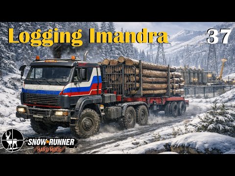 👉 Confidence Was My First Mistake | SnowRunner Hard Mode Logging | Power To The Masses S1EP37
