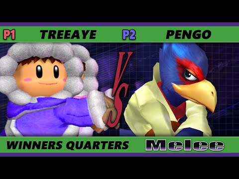 S@X 432 Winners Quarters - Treeaye (Ice Climbers) Vs. Pengo (Falco) Smash Melee - SSBM