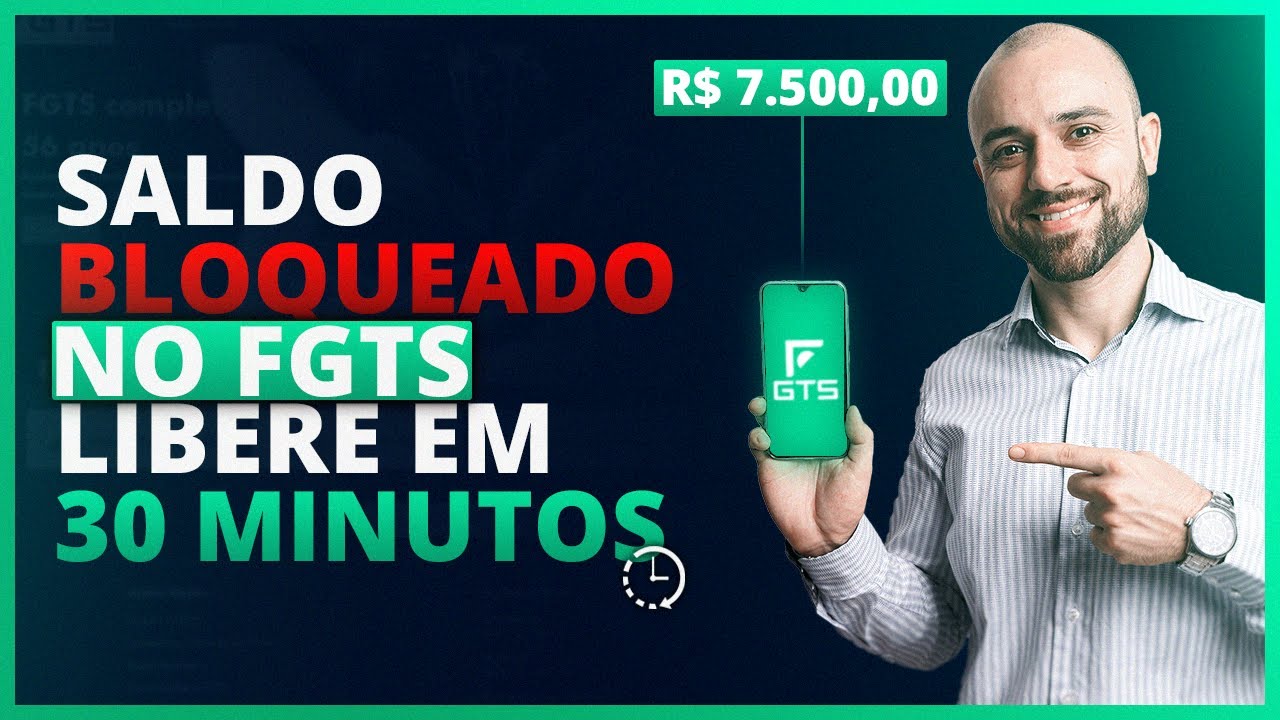 👉🏻 Como SACAR FGTS BLOQUEADO | Libere Seu Saldo e Receba em 30 Minutos