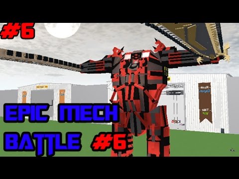 ROBLOX Build Your own Mech Battle #6 : 3ety vs. knlver050211