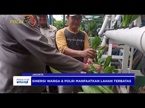 PANEN HARMONI SINERGI WARGA DAN POLRI