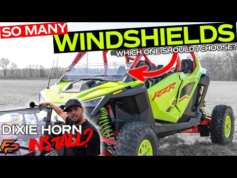 So Many SXS Windshields To Choose From! | Modifying Your New UTV