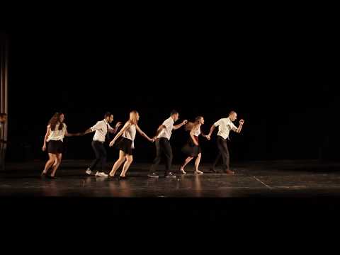 Rhythm Hoppers Graduation Swing Party 2018 - Lindy Hop routine 6