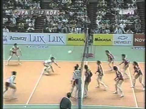 JAPON VS KOREA WORLD GRAND PRIX 1997 VOLLEYBALL