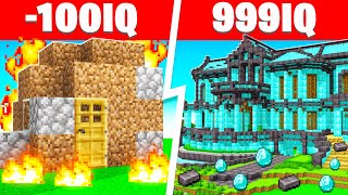 Minecraft NOOB vs PRO BUILD Challenge!
