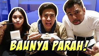 COBAIN MAKAN NATTO! BAUNYA KAYA KAOS KAKI! Ft (Raffi ahmad, rans entertainment)