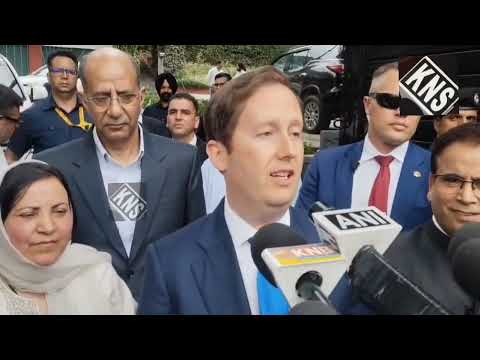 "My visit to Kashmir is a wonderful experience. Everybody here knows I'm the US Ambassador to India, and this is an important part of India. I'm here visiting for the first time. It is an incredibly beautiful place, and so I'm thrilled to be here," United States Ambassador to India Sergio Gor told reporters after his meeting with Chief Minister Omar Abdullah.