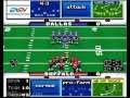 John Madden Football 93 SNES Gameplay