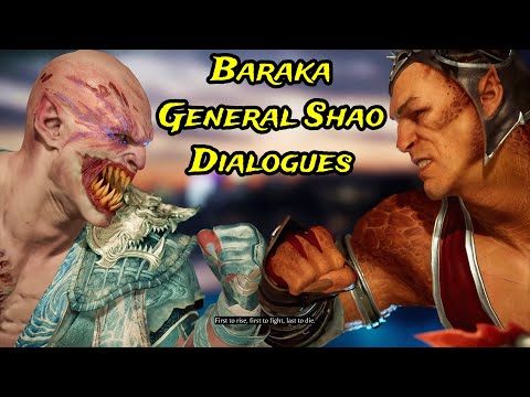 Baraka v General Shao - Dialogues - Mortal Kombat 1