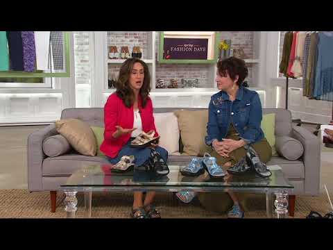 Alegria Leather Multi-Strap Sandals w/ Backstrap - Kleo on QVC