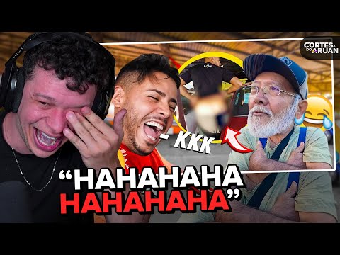 ARUAN REACTS: TRY NOT TO LAUGH IMPOSSIBLE LEVEL WITH THE LEGEND HUNTERS!!! 😂 #16 - Aruan's Cuts