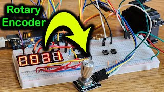 Creating an Arduino Countdown TIMER with Manual Adjustment and Servo Movement Using a Rotary Encoder