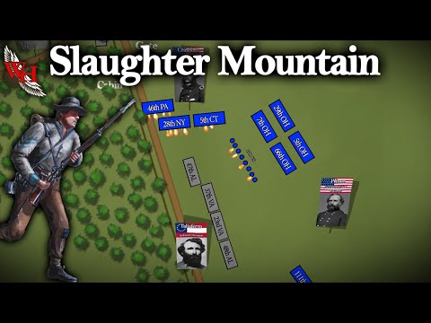 American Civil War: Battle of Cedar Mountain - “Suppressing Pope”