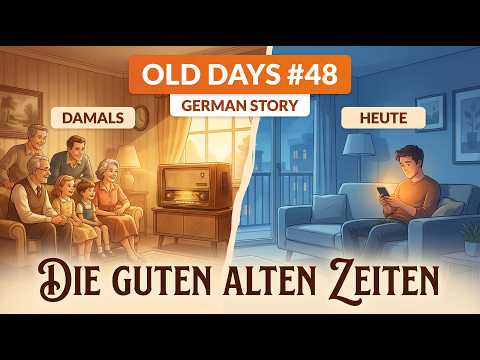 #48 Learn German with a Story: Die guten alten Zeiten (The Good Old Days) đ