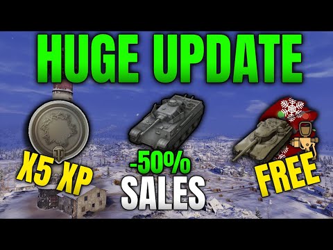HUGE UPDATE FOR ALL!! World of Tanks Console Update News