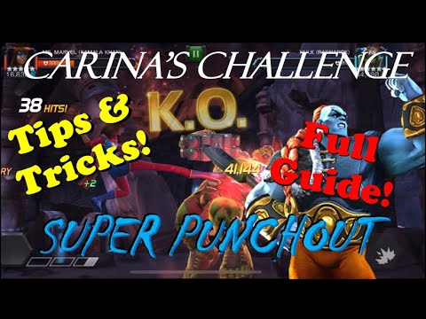 Super Punchout | Kamala Khan vs The Champion Carina’s Challenge Guide