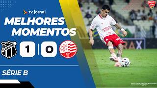 Ceará 1x0 Náutico - MELHORES MOMENTOS  - Série B 11.04.26