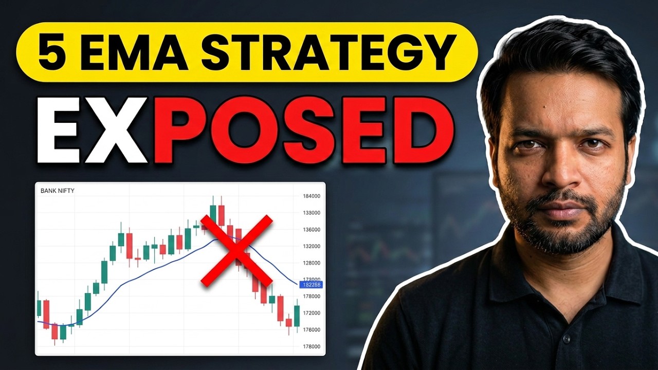 Famous 5 EMA Scalping Strategy Exposed | Trading Chanakya