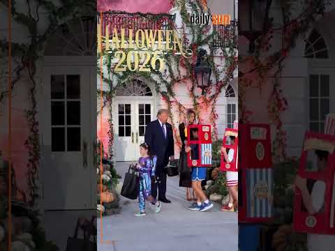 Trick-or-treaters visit the Whitehouse | Daily Sun